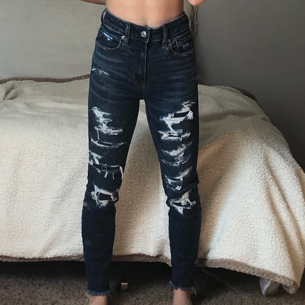 American Eagle Dark Wash Skinny Jeans